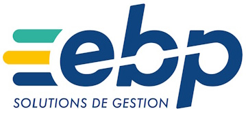 Logo EBP pour illustrer les formations sur cette gamme de logiciel dans le Gard et l'Hérault